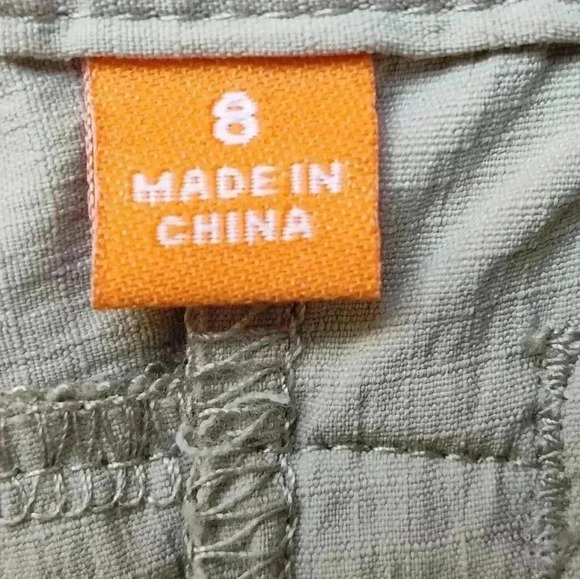 Orvis Women's Khaki Insect Shield Repellent Hiking Pants | Size 8 - Picture 5 of 8